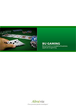 Brochure sull'analisi del mondo del gaming e incentive online